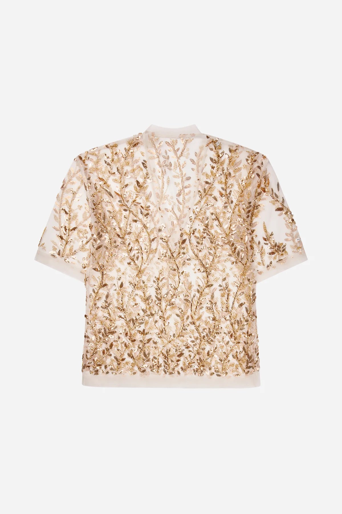 MUNTHE BABUR TOP GOUD - S. LABELS