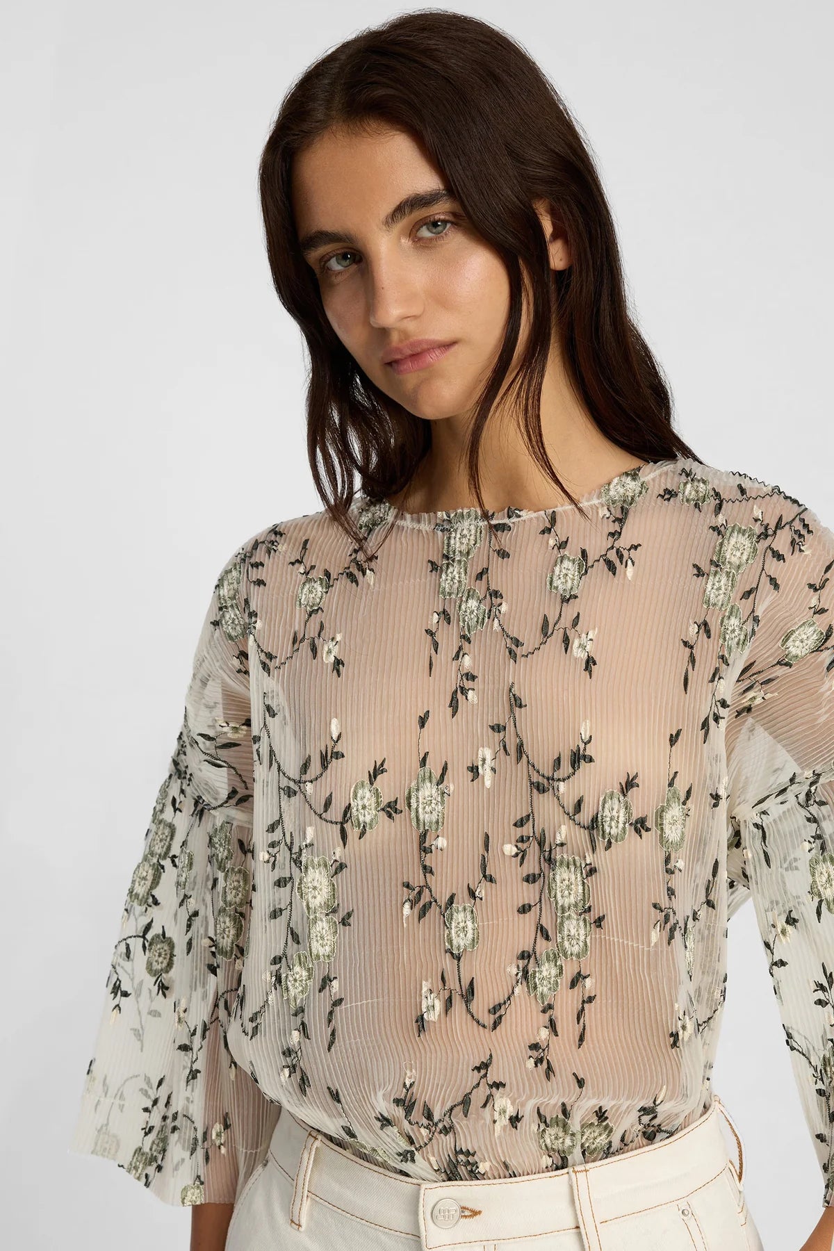 MUNTHE BALTAZAR TOP BLOEMEN - S. LABELS