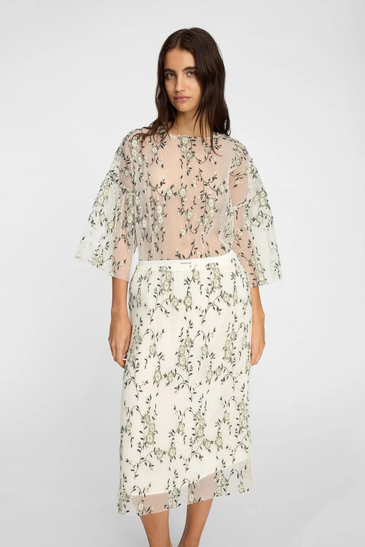 MUNTHE BARIAH ROK BLOEMEN - S. LABELS