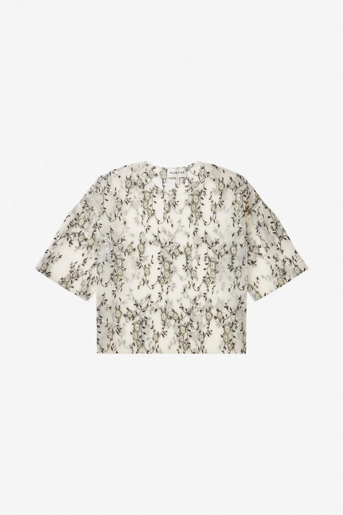 MUNTHE BALTAZAR TOP BLOEMEN - S. LABELS