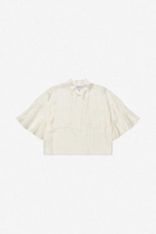 MUNTHE BIRKSON BLOUSE IVORY