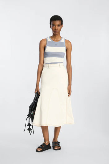 MUNTHE TEZZA TANKTOP STREEP BLAUW - S. LABELS