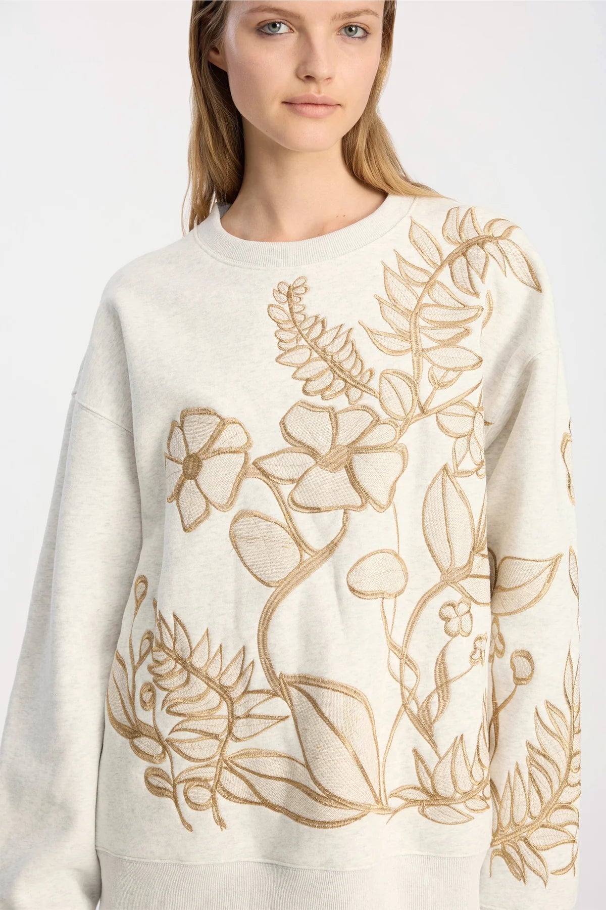 MUNTHE BRAEDEN SWEATER LIGHT GREY - S. LABELS