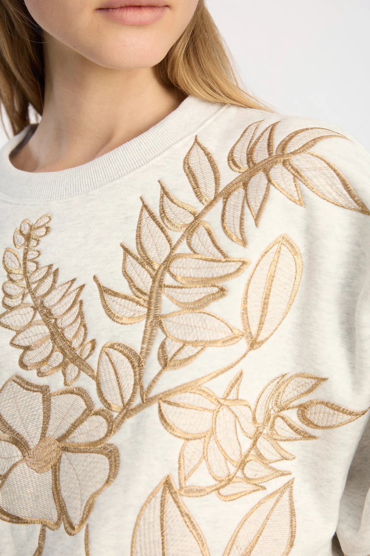 MUNTHE BRAEDEN SWEATER LIGHT GREY - S. LABELS