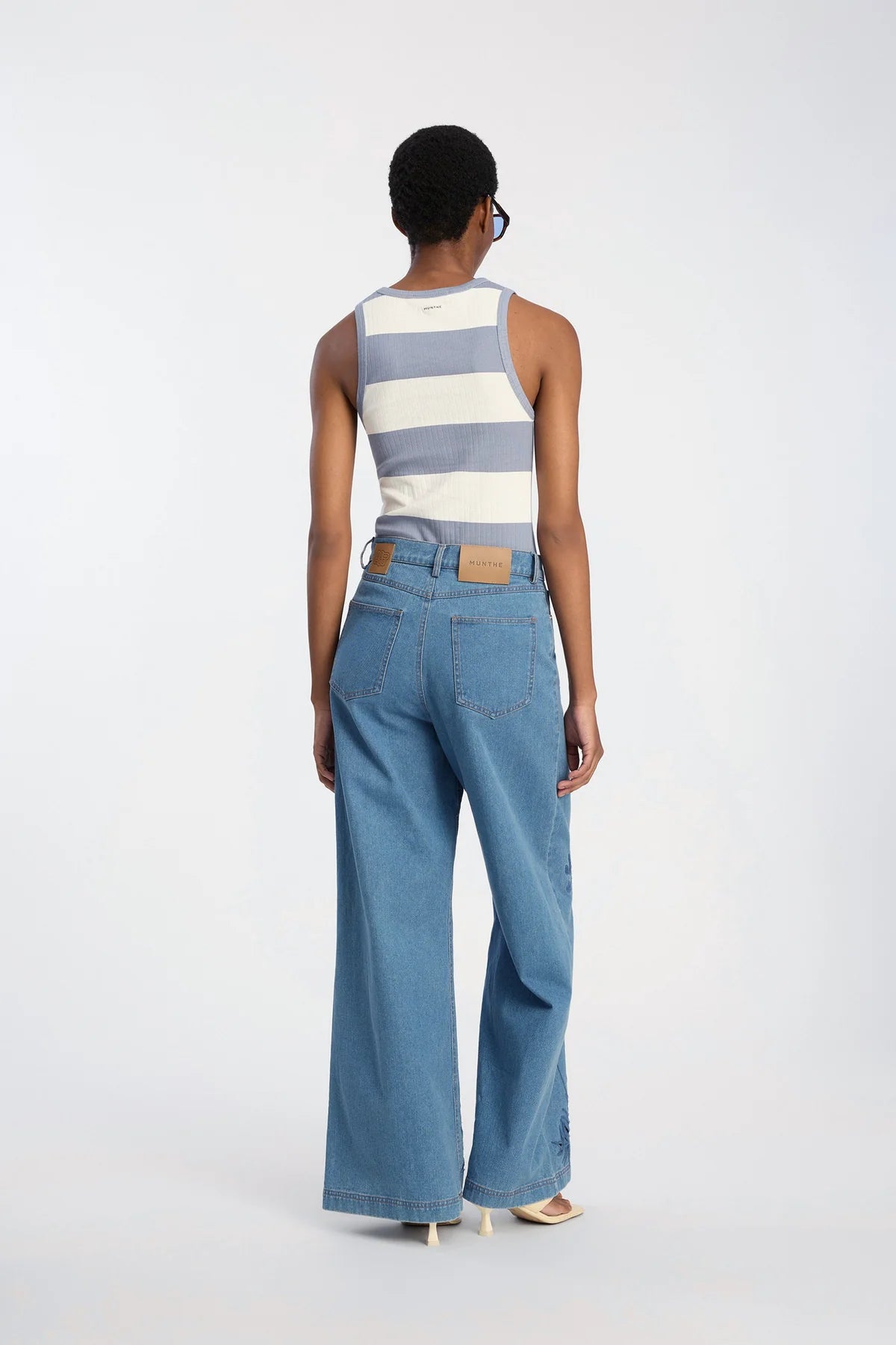 MUNTHE ECUBE JEANS EMBROIDED - S. LABELS