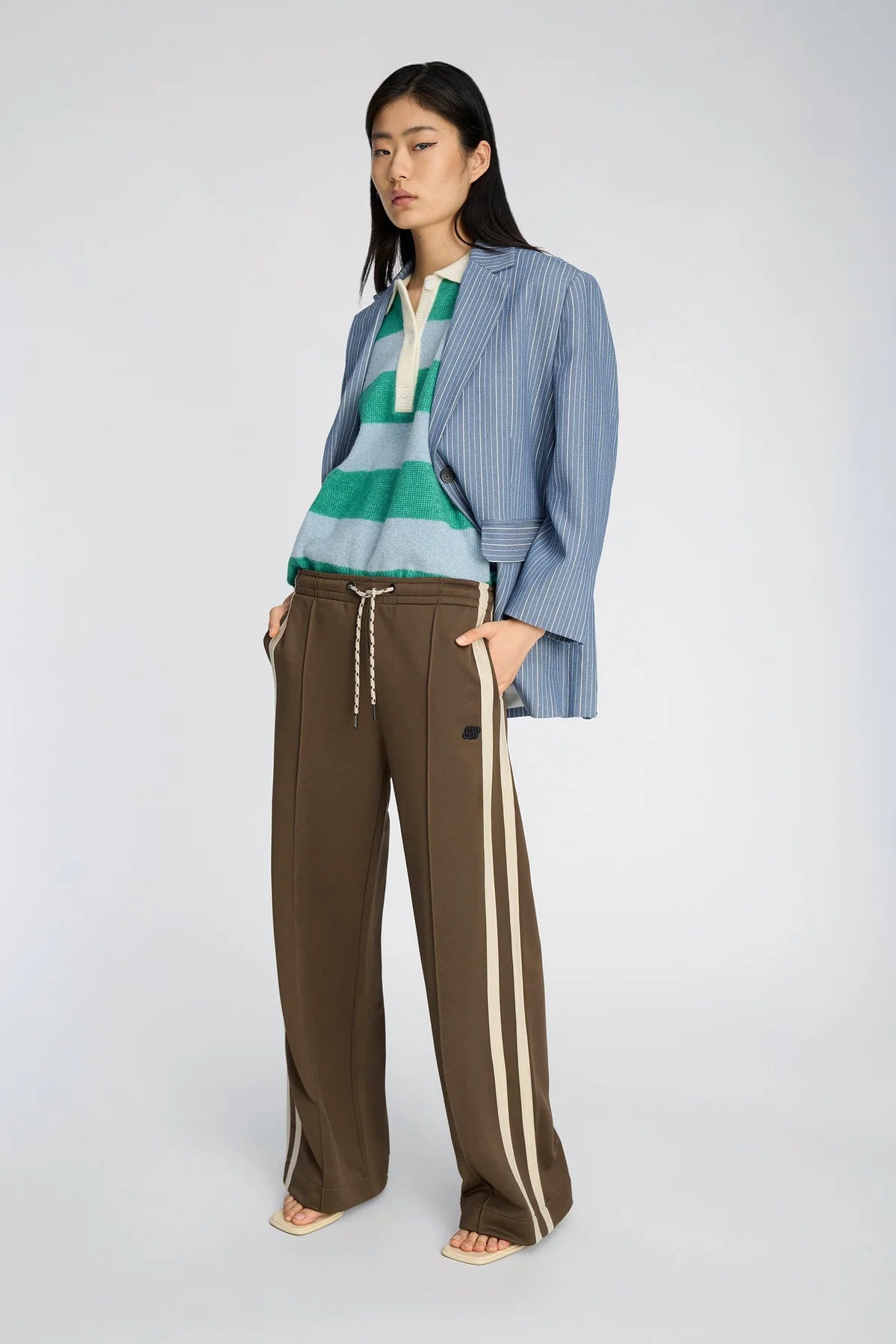 MUNTHE BOUD JOGGING PANTS BROWN - S. LABELS