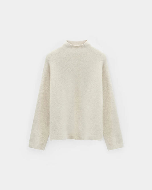KNIT-TED KIM PULLOVER GREIGE