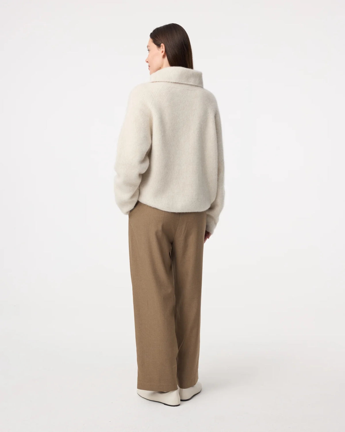 KNIT-TED MILO CARDIGAN GREIGE