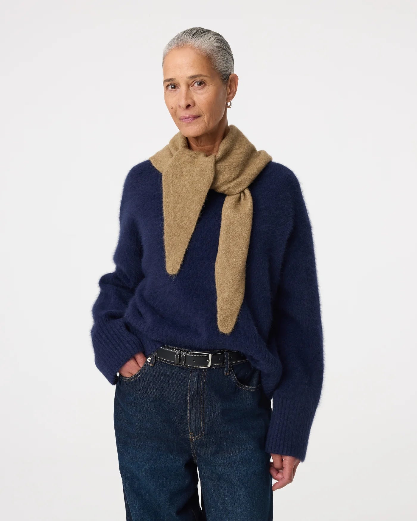 KNIT-TED TRICJA SCARF HAZEL