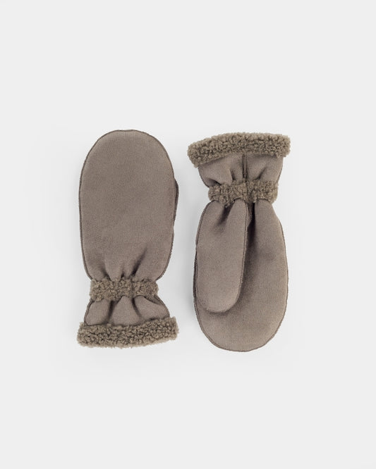 KNIT-TED KITTY GLOVES WALNUT