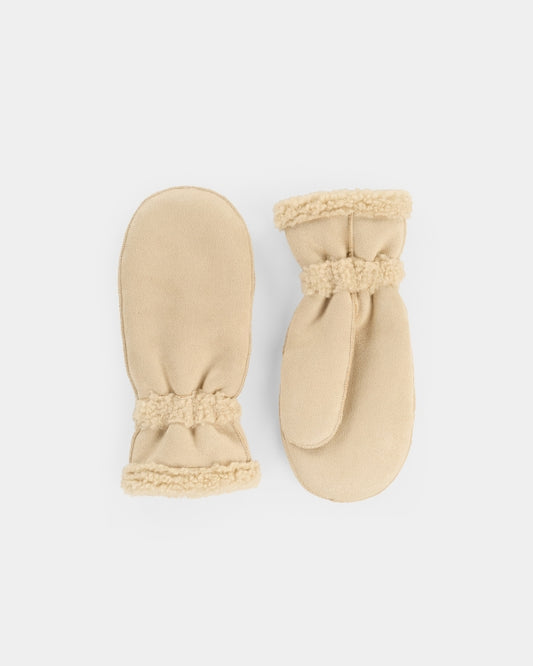 KNIT-TED KITTY GLOVES SAND - S. LABELS