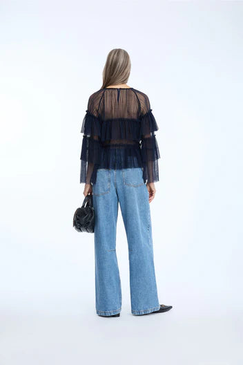 MUNTHE NARIA TOP NAVY - S. LABELS