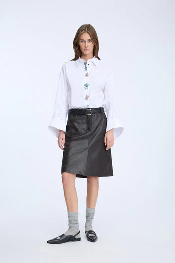MUNTHE NILBERTO BLOUSE WIT - S. LABELS