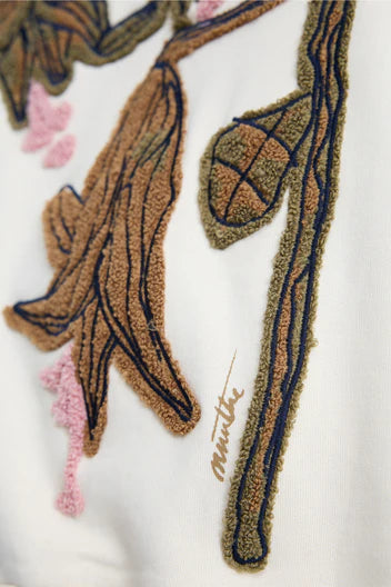 MUNTHE NAKOA SWEATSHIRT CREME - S. LABELS