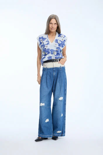 MUNTHE NURULIA MIX BLAUW - S. LABELS