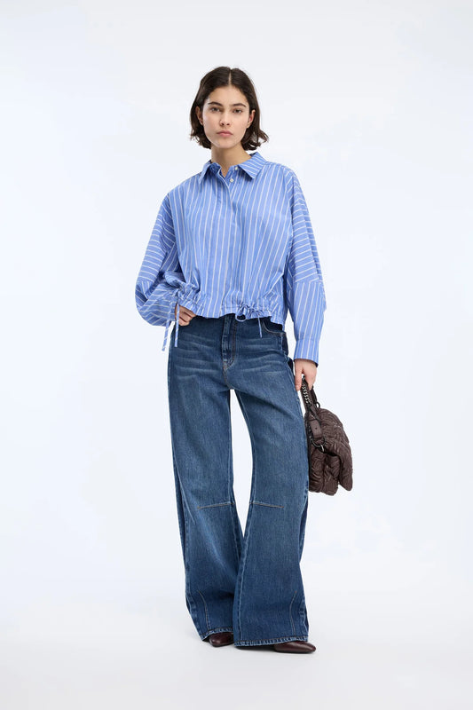 MUNTHE LOASTA STRIPED BLOUSE