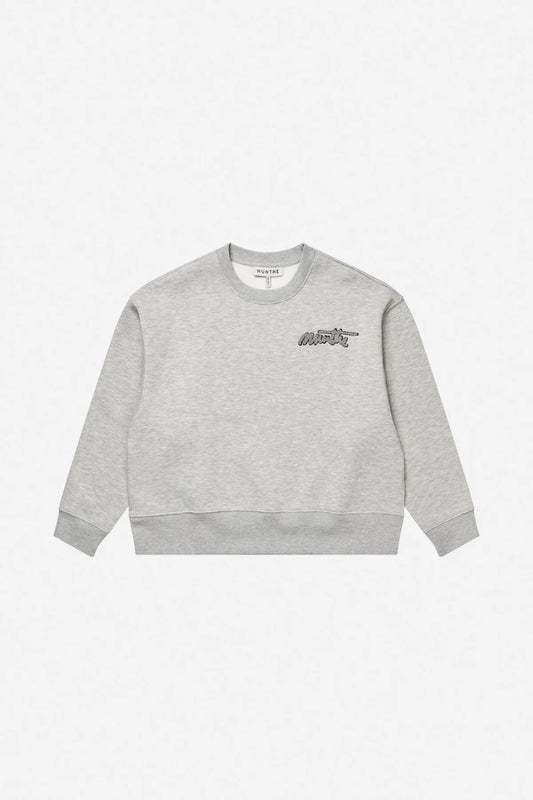 MUNTHE VEPTUN SWEATER GREY