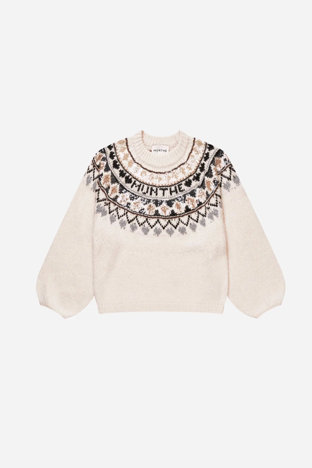 MUNTHE VAFFIE KNIT CREME