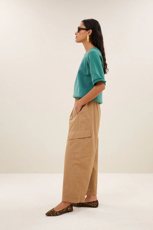 BY BAR MATCHA CARGO PANTS CAMEL