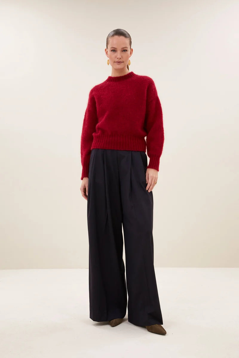 BY BAR SONNY PULLOVER WINEROSE