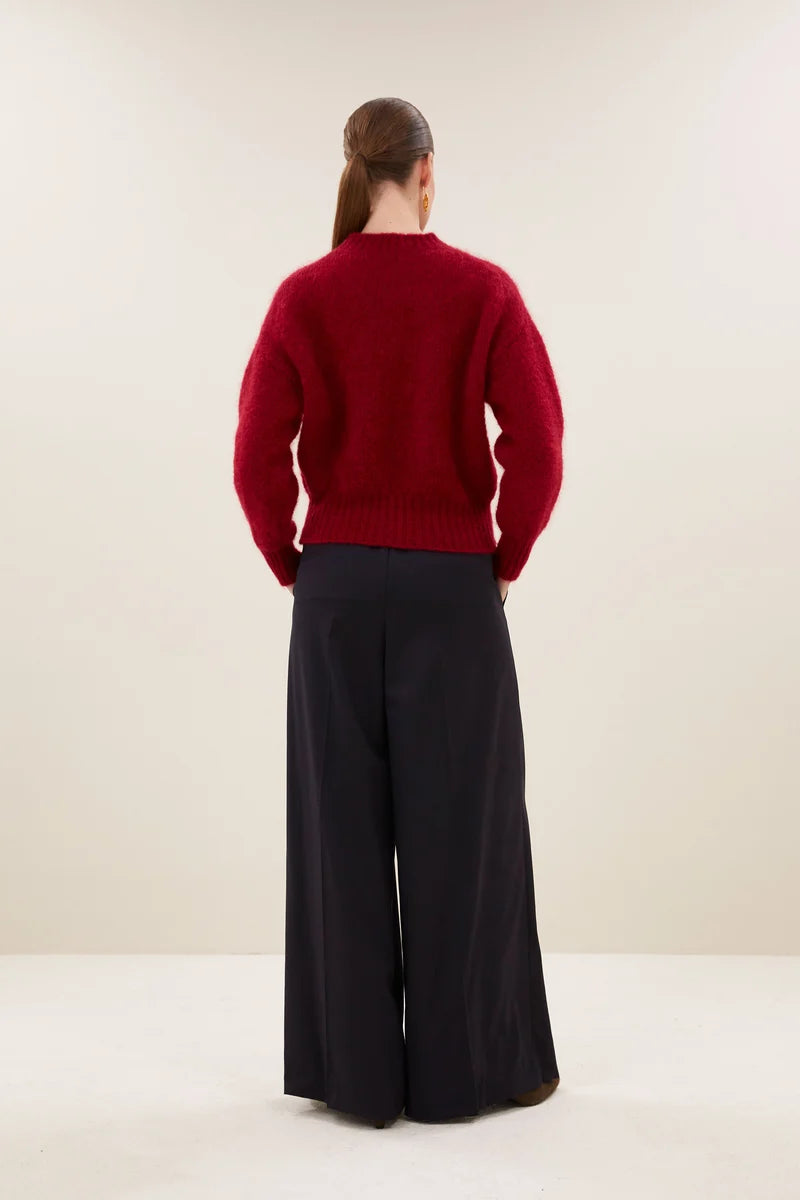 BY BAR SONNY PULLOVER WINEROSE - S. LABELS