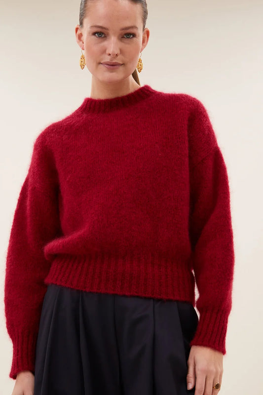 BY BAR SONNY PULLOVER WINEROSE