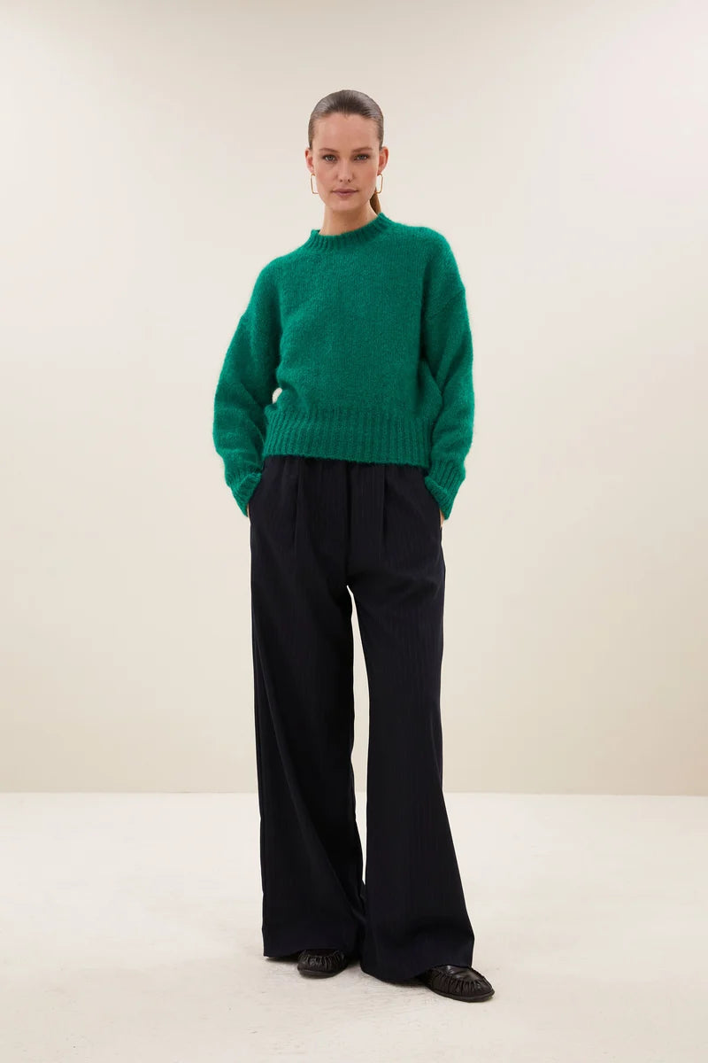BY BAR SONNY PULLOVER EVERGREEN