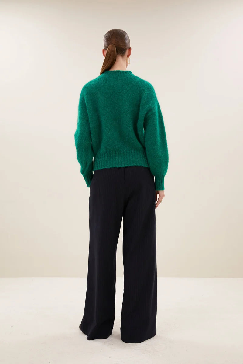 BY BAR SONNY PULLOVER EVERGREEN