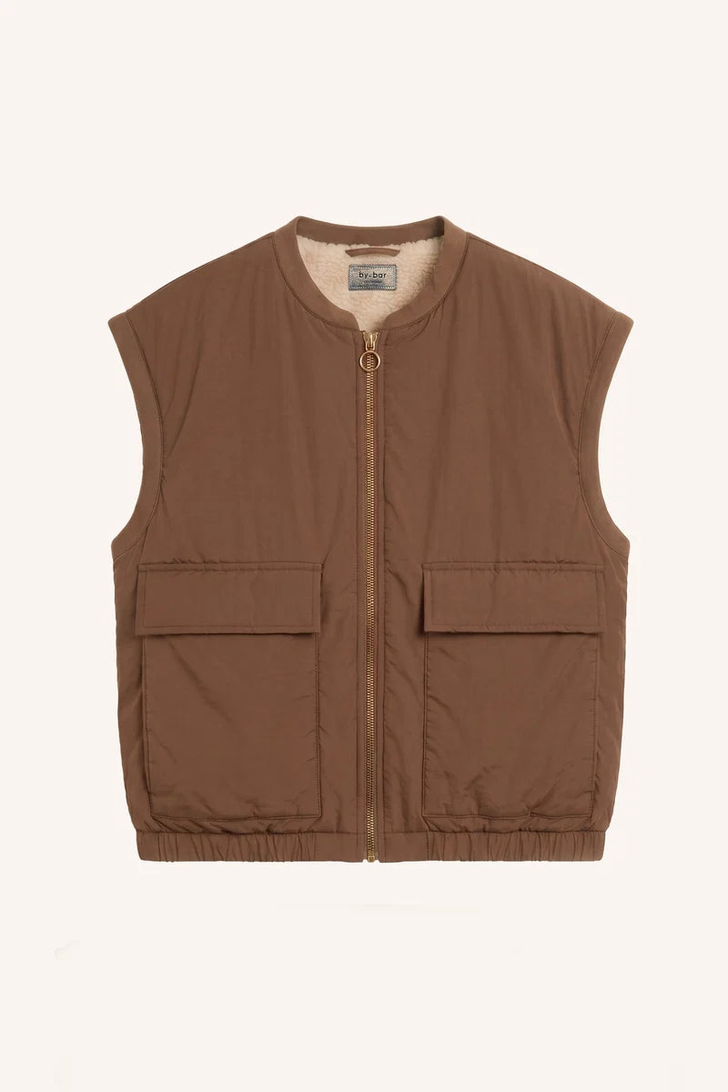 BY BAR GIO REVERSIBLE JACKET HAZEL
