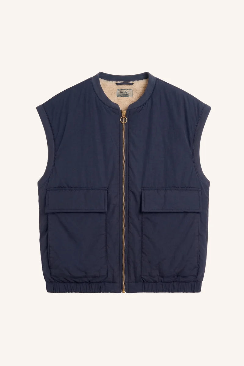 BY BAR GIO REVERSIBLE JACKET MIDNIGHT