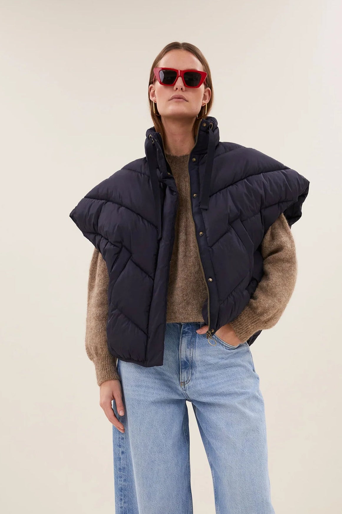 BY BAR FRANKY JACKET BLAUW - S. LABELS