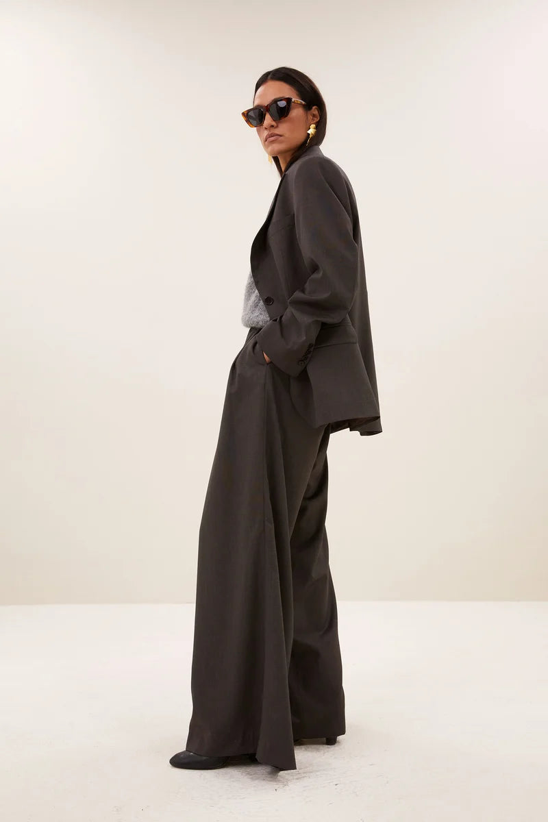 BY BAR MIKKEL BLAZER DARK BROWN