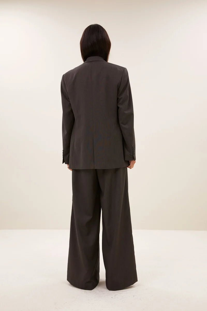 BY BAR MIKKEL BLAZER DARK BROWN