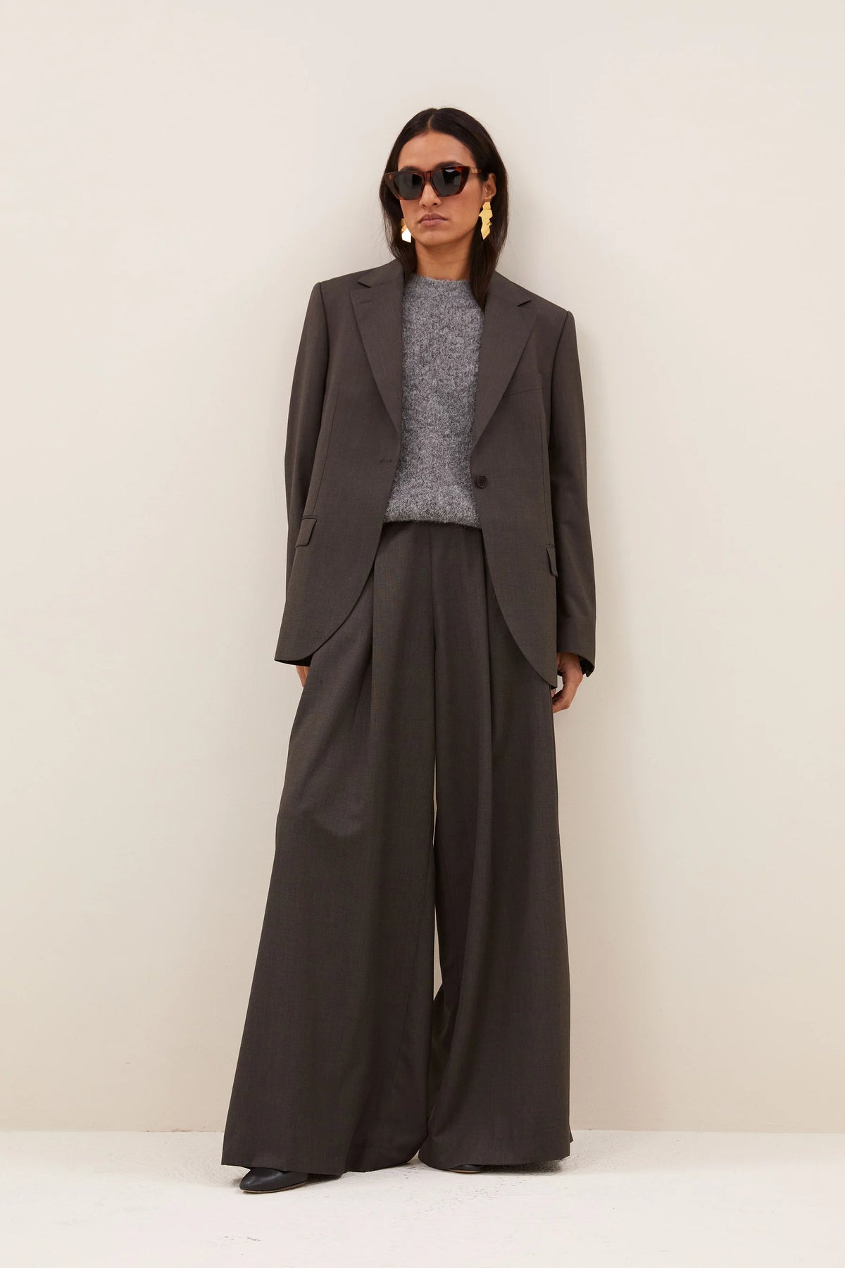BY BAR MIKKEL BLAZER DARK BROWN