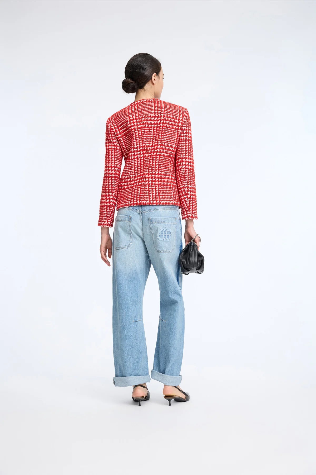 MUNTHE JAS CLORA ROOD