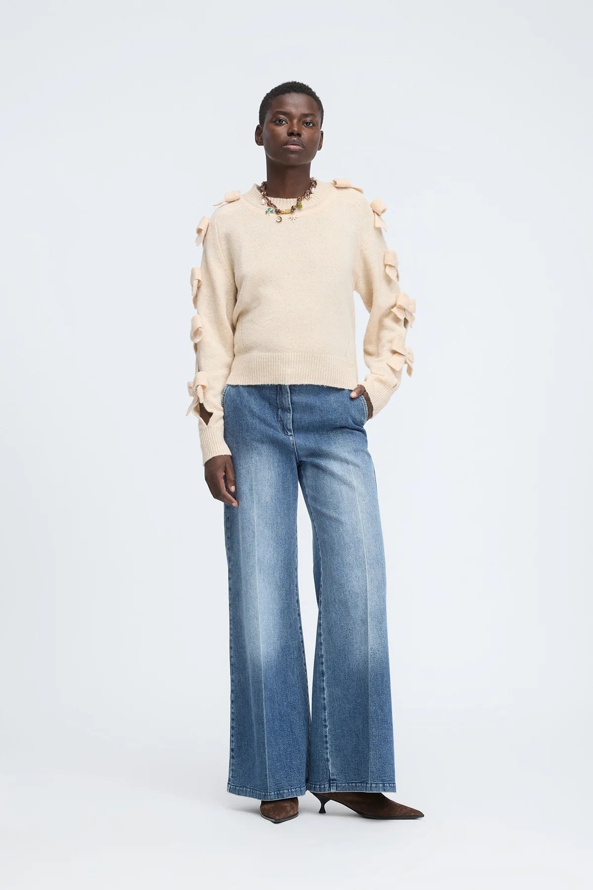 MUNTHE TRUI CORAH KNIT CREME