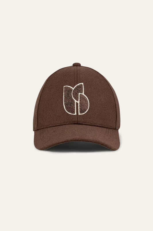 BA&SH CAP HUGO CHOCO