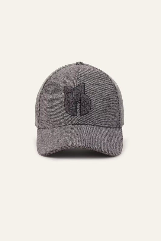 BA&SH CAP HUGO GRIJS
