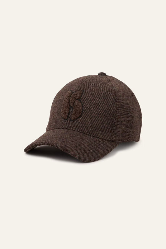 BA&SH HUGO CAP BROWN