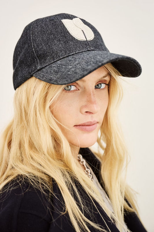 BA&SH DENIM CAP - S. LABELS