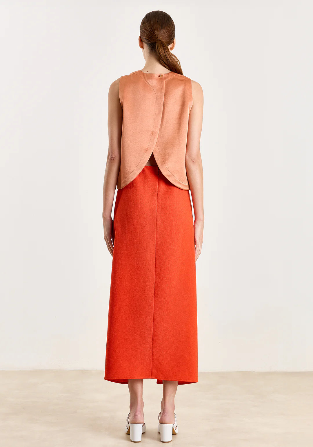 STUDIO CLIQUE MILLIE TOP ORANJE