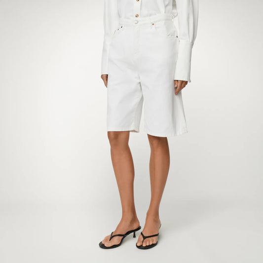 LOIS CAMILLE SHORT WHITE - S. LABELS