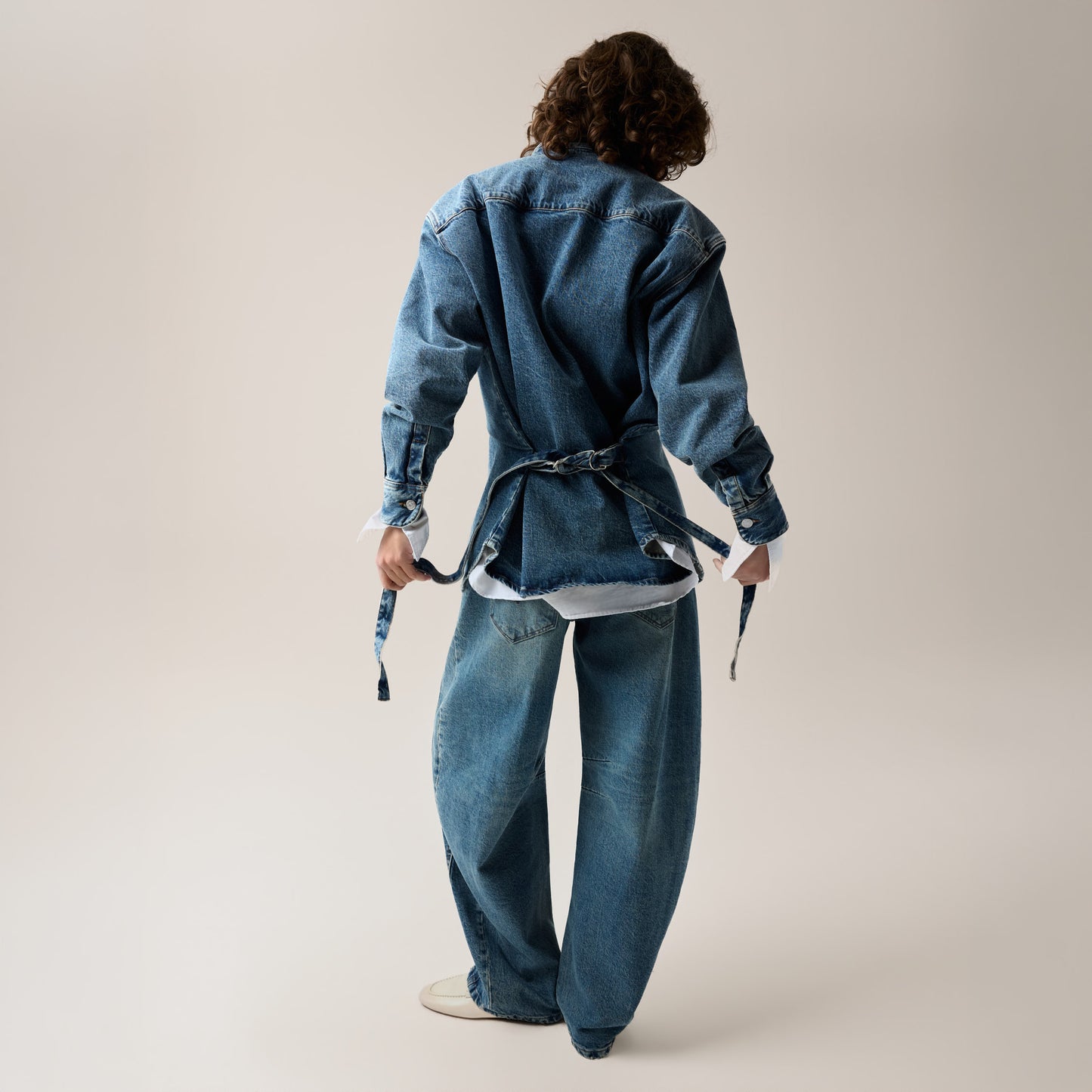 LOIS ALIANA PLEATED BARREL JEANS BARRIL WINTER