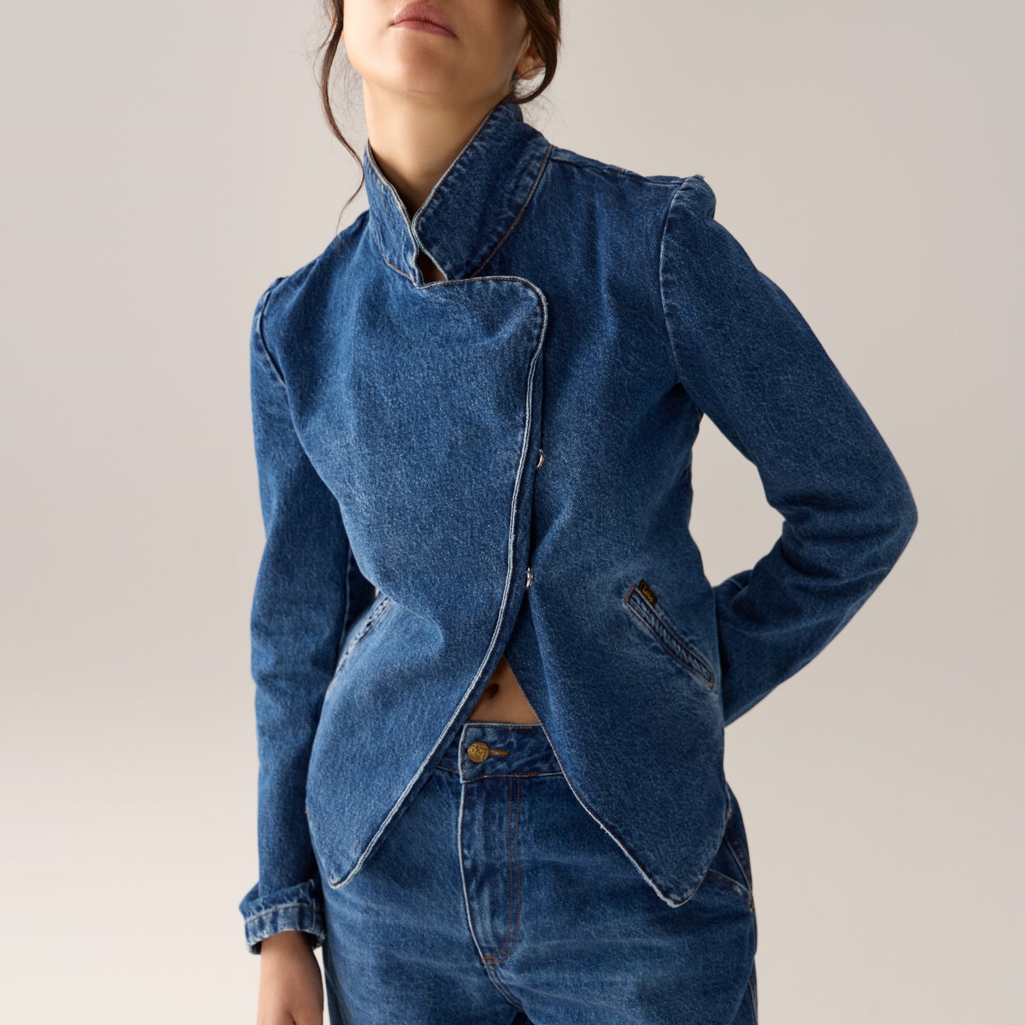 LOIS REA JACKET DARK STONE