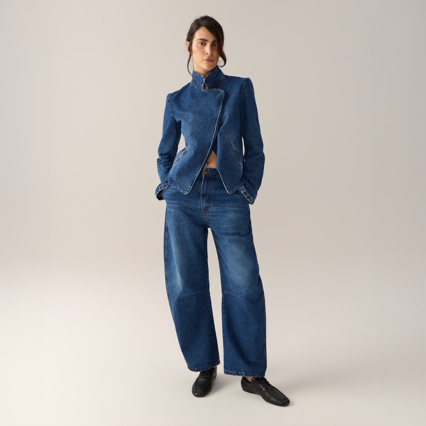 LOIS REA JACKET DARK STONE