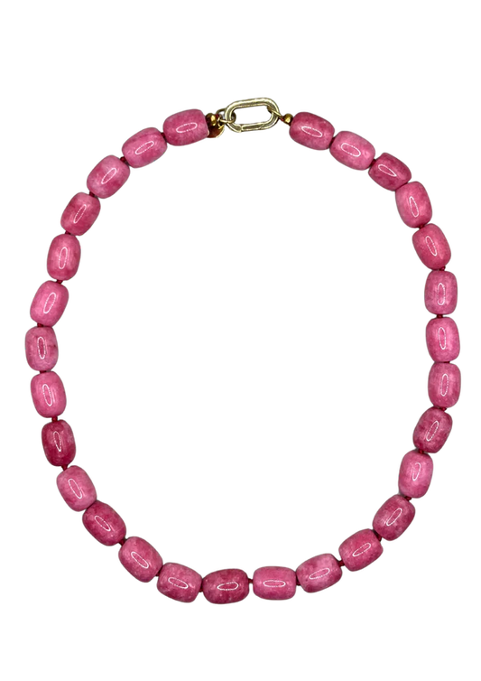 BONNIE STUDIOS WILLIAM PINK NECKLACE