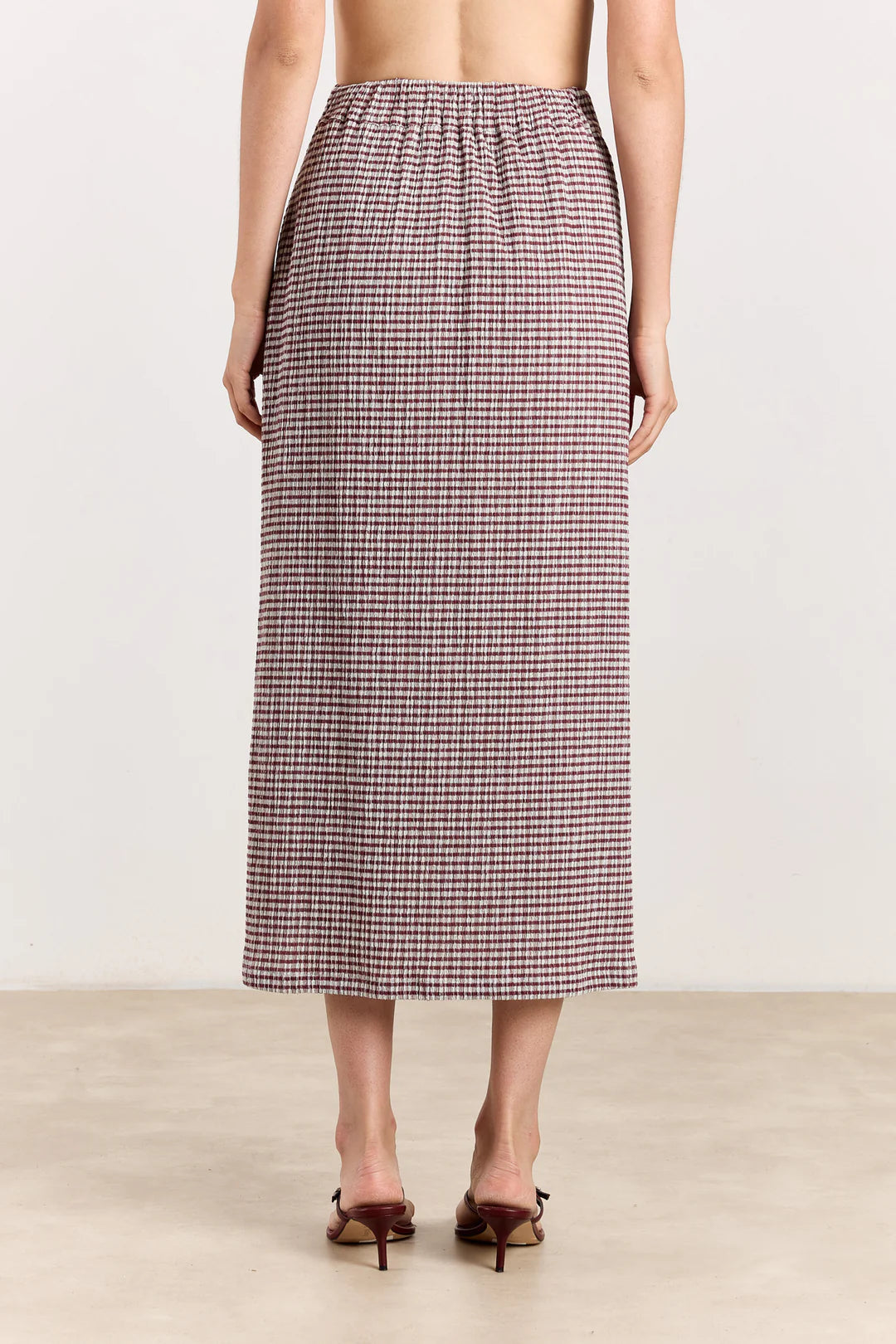 STUDIO CLIQUE CELENA SKIRT CRANBERRY - S. LABELS