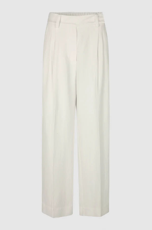 SECOND FEMALE LINO TROUSERS OFF-WHITE