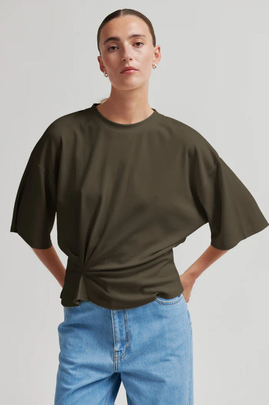 SECOND FEMALE MISSSOURI TEE DARK BROWN