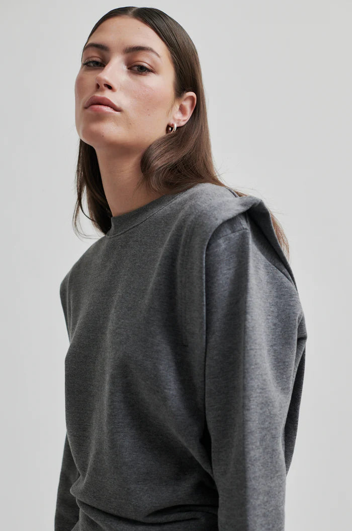 SECOND FEMALE ABADELL SWEAT DRESS GREY